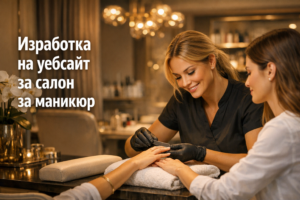 Изработка на уебсайт за салон за маникюр