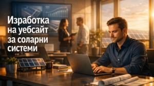 Изработка на уебсайт за соларни системи