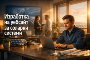 Изработка на уебсайт за соларни системи