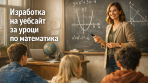 Изработка на уебсайт за уроци по математика