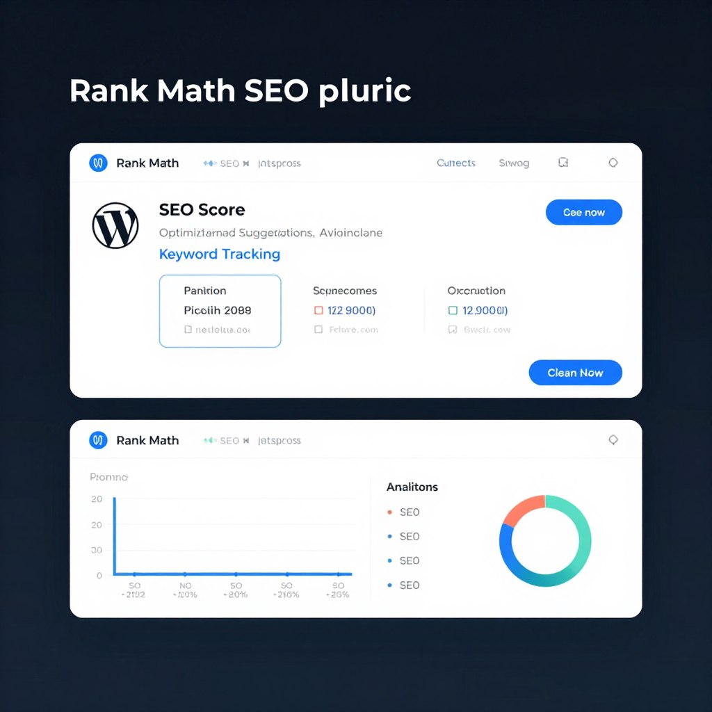 Rank Math SEO plugin dashboard