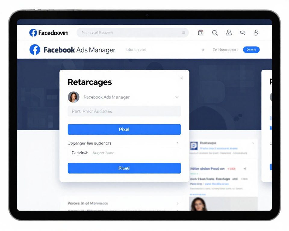 Retargeting campaign setup interface