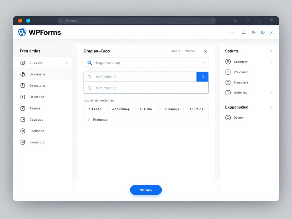 WPForms builder interface